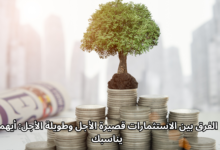 الاستثمار طويل الاجل وقصير الاجل