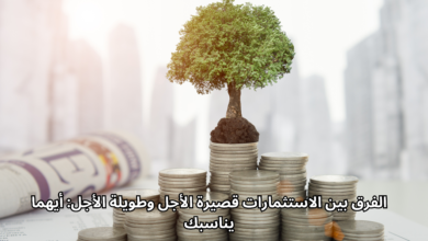 الاستثمار طويل الاجل وقصير الاجل